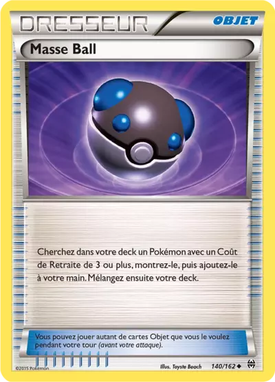 BKT 140 162 Masse Ball PkmCards Fr