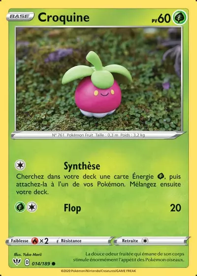 DAA 014 189 Croquine PkmCards Fr