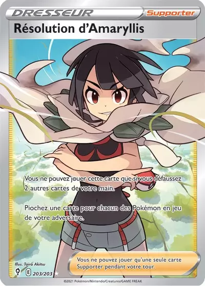 EVS 203 203 Résolution d Amaryllis PkmCards fr