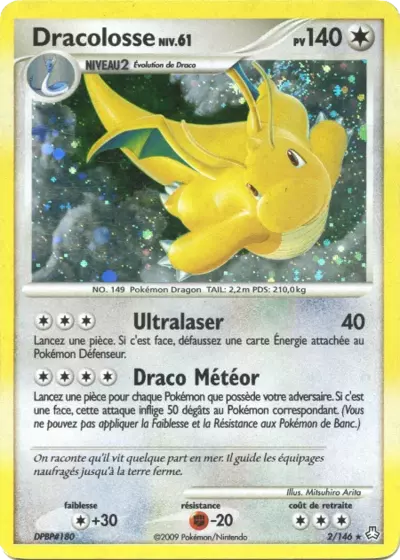 LA 002 146 Dracolosse PkmCards Fr