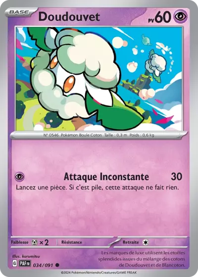 Paf Doudouvet Pkmcards Fr