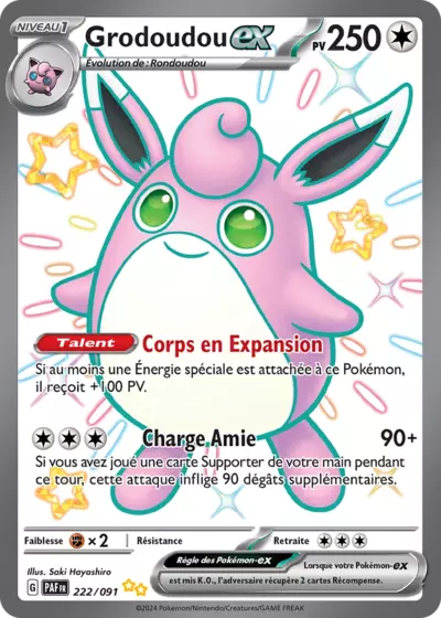 Paf Grodoudou Ex Pkmcards Fr