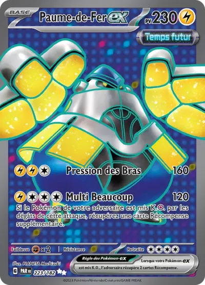 PAR 223 182 Paume De Fer EX PkmCards Fr