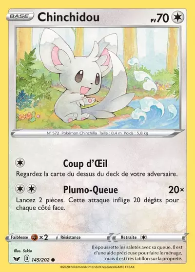 SSH 145 202 Chinchidou PkmCards Fr