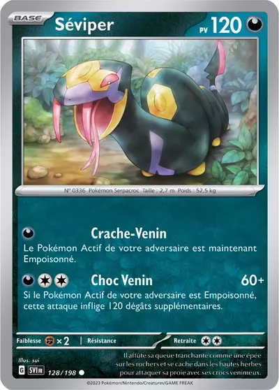 SV01 128 198 Séviper PkmCards fr