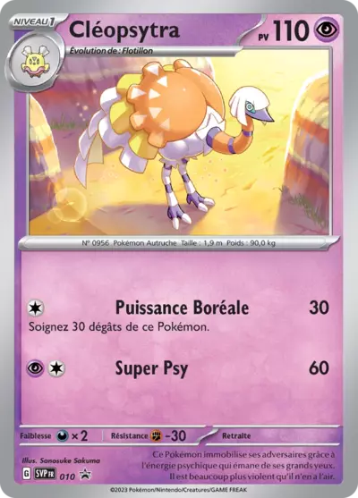 SV010 Cléopsytra PkmCards fr